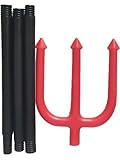 4-Piece Devil Pitchfork Costume Accessory Red