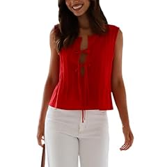 B Ruched Ruffle Hem Red
