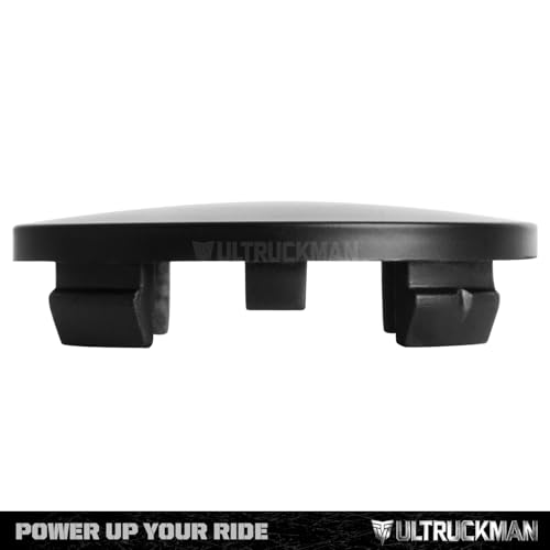 Ultruckman 2.4Inch 60MM Wheel Center Caps, Pack of 4 (Gloss Black, Outer 60MM, Inner 56MM) by Ultruckman - Used condition - Image 6