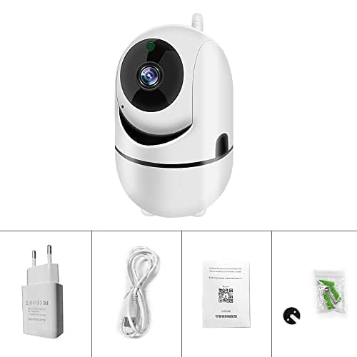 Image of DEATTI WiFi CCTV Security Camera from | Mobile App | Two Way Talk | Night Vision | Cloud & SD Card Recording (DECM6)