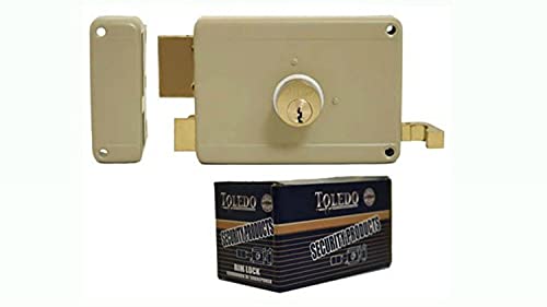 Gate Locks : Deadbolt & Deadlatch Locking : Left Hand Inward Position : Yale Keyway : By Toledo #TOP4