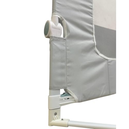 Grade de Cama Proteção Infantil Idosos Bebê Formato em U Unissex Guarda Evita Queda Fácil Instalar G