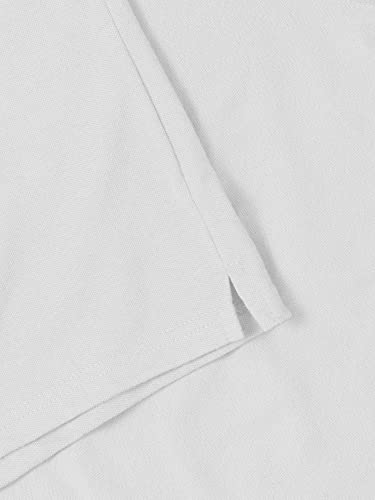 Image of Hat and Beyond Youth Polo Shirts Uniform Plain Button Short Sleeves Boys Girls Casual Kids