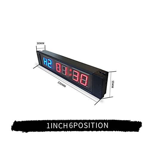Cronómetro digital para gimnasio con control remoto miniatura 2