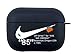 Compatible with Off White 85 Air Jordan AJ AirPods Pro Case Protective Cover,3D Mini Sneakers Creative Fun Soft TPU Case Skin with Keychain Design for AirPods Pro Charging Case 2019 (Off White Balck)