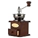 CeFoney Macinacaffè manuale, vintage, macinacaffè manuale, in ghisa, stile retrò, con manovella, con impostazioni di macinazione, frantoio in chicco di caffè, 168 x 163 cm