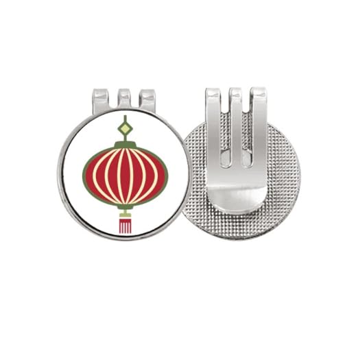 Clip chapeau golf art déco en émail magnétique élégant