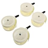 Installation simple et rapide : les roues de rechange pour poussette et le kit de roues sont conçus pour une installation et un retrait rapides et faciles, permettant aux parents de remplacer les roues de leur trotteur selon leurs besoins. roues pour trotteur pliable