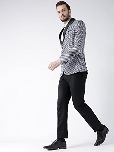 Image of hangup Men's Notch Lapel Regular Fit Blazer