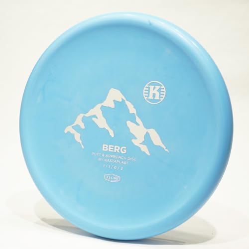 Kastaplast K3 Berg Disc Golf Putter & Approach Disc, Pick Color/Weight [Stamp & Exact Color May Vary] Blue 173-174 Grams
