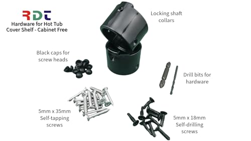 RDT Hot Tub Cover Shelf - Cabinet Free