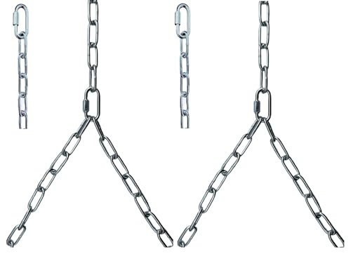 Heavy Duty Porch Swing Chain Kit, Up to 7.25ft Length...