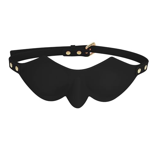 Adjustable Soft Silicone Blindfold Reusable Lightweight Light Blocking Sleep Mask Sexy Eye Cover with Stretchable Strap for Adults Couples Insomnia Naps Bedroom Role Play Valentine's Gifts