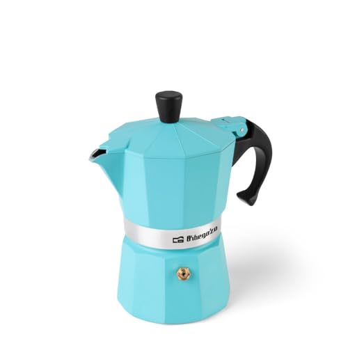 Imagen de Orbegozo Cafetera Italiana KFV345 3 Tazas Menta