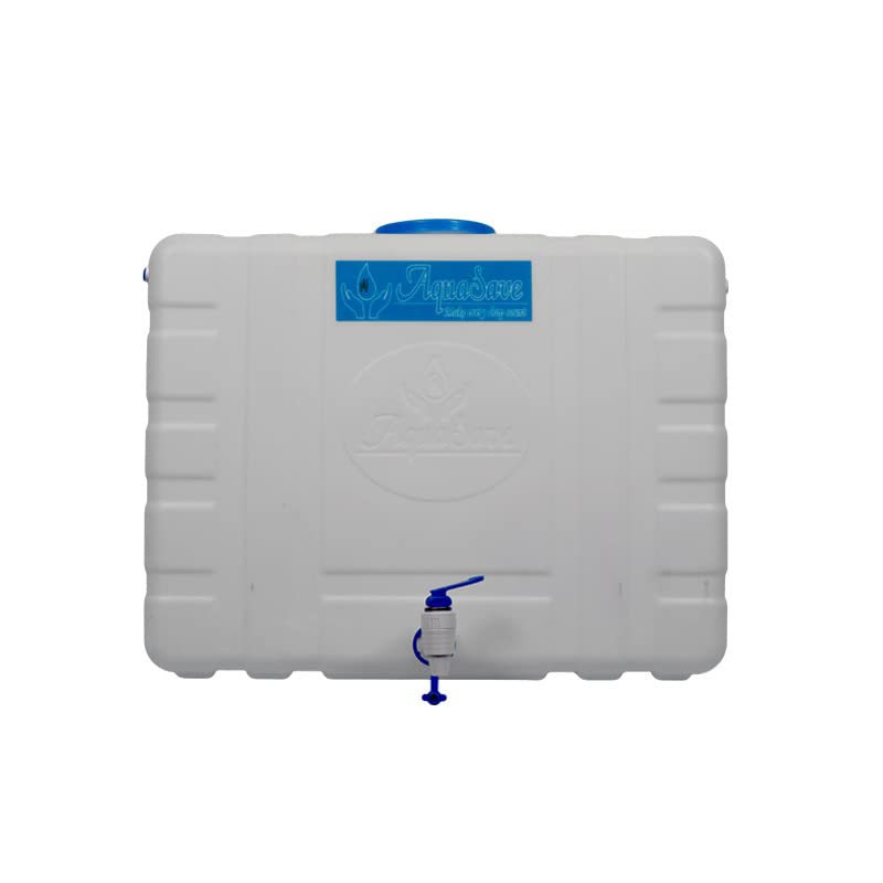 Aquasave AC Reject or Waste Water Collecting Translucent Tank 30 Liters | Food Grade HDPE Plastic Tank | Wall mountable with Stand and Fitting Accessories | Easy to Connect with All air conditioners (B0BY3NMV69) Amazon Price History, Amazon Price Tracker