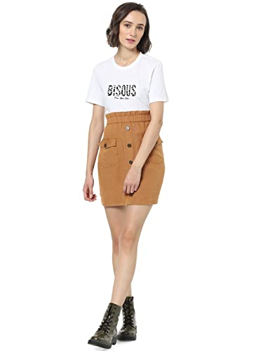 Image of ONLY Women's Cotton Regular Fit T-Shirt