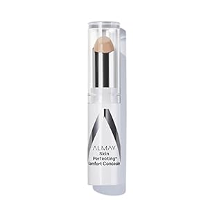 Almay Concealer, Face Makeup, Full Coverage Concealer, Matte Finish, Oil Free, Hypoallergenic-Fragrance Free, Dermatologist Tested, 120 Light, 0.08 Oz