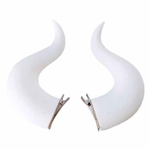 JCvCX 3D Printed Dual Gragon Horns for Ulti Cosplay Headwear Bowsette Cos Devil Angle Albedo Costume Props Demon Horn