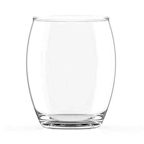 Unbreakable Stemless Plastic Wine Glasses: Shatterproof Tritan Cups, Ideal For Indoor And Outdoor Use, Elegant And Practical, 13 Ounce Glass Set Of 4 By Cruvina #TOP1
