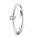 Produktbild Miore Damen Weißgold Diamant Solitär Verlobungsring 14KT (585), Brillant 0.05 ct