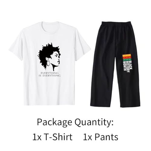Image of Black History Shirts Black Graphic tees for Men and Women, Magic Fashion Afro American Natural Hair Vintage Melanin T-Shirts