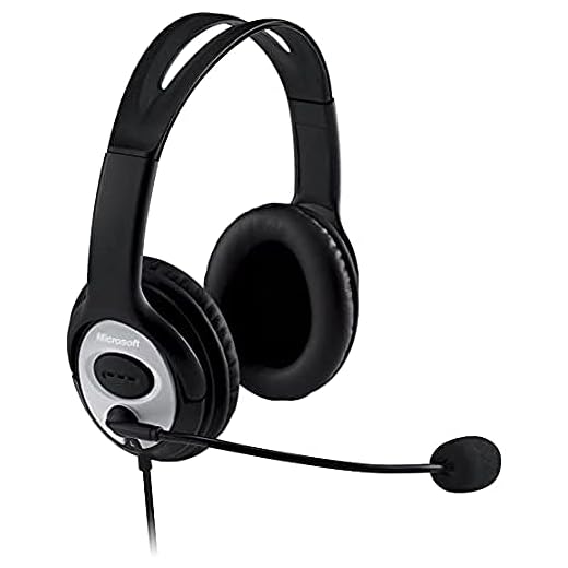 Microsoft LifeChat LX-3000 Headset Skype-Certifierad, Svart