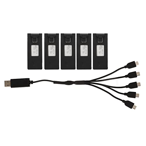 Batteria LiPo 3.7V 1800mAh Per Droni E88, E88MAX, E525, E99, K3 | Ricambio Per Quadricottero RC | Protezione Da Sovraccarico E Cortocircuito