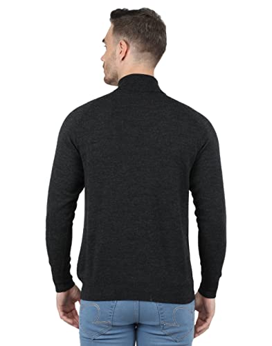 Image of Monte Carlo Men Wool High Neck Pullover Sweater