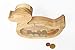 Handmade Wooden Duck Shaped Piggy Bank 8.3 x 7 x 1.6 inches