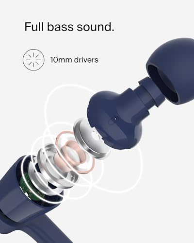 Image of Belkin SoundForm Wired Earbuds with USB-C Connector, in-Ear Earphones w /Microphone - USB-C Headphones for iPhone 17, iPhone 16, iPad mini, Galaxy S25, Google Pixel 9, Android, and More - Blue