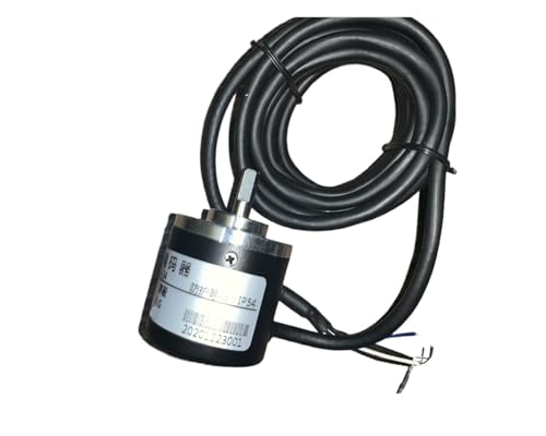 Encodeur A40S-6 incremental bifasique 24V NPN a arbre solide pour mesure rotative