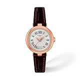 [ティソ] 腕時計 レディース TISSOT ベリッシマ ホワイト文字盤 レザーベルト T1260103601300 [正規輸入品]