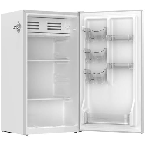 Image of Frigidaire Refrigerator-Retro Mini Fridge Energy Saving-Adjustable Thermostat Control- Ideal for Dorm, Office, RV, Garage, Apartment 3.1 Cu Ft, SOFT ROSEGOLD