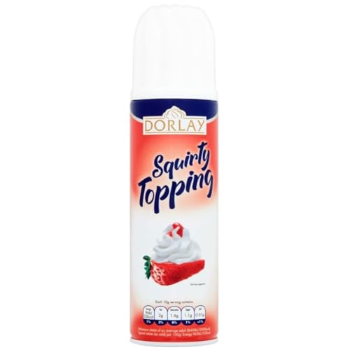 Image of Dorlay Squirty Topping Whipping Cream Spray, 250g (Imported)