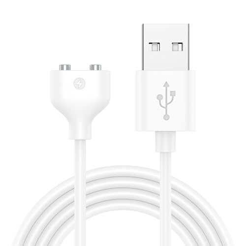 Vanjua 6mm Magnetic USB Cable DC Charger with 2 Pins Replacement Charging Cord for Massager