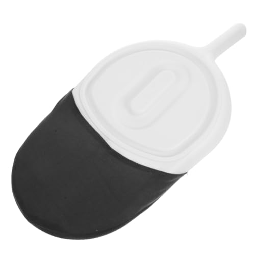 MOLUCKFU Portable Nursing Bed Pan Plastic Bed Pan Lid Urinal for Elderly Easy-Clean Design for Home Use