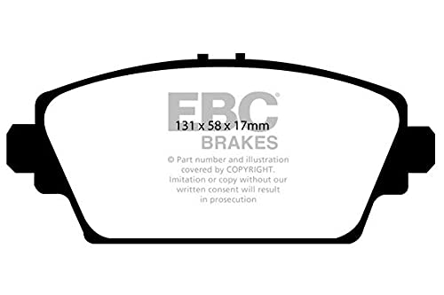 Ebc Brakes Dp1339 Blacks Tuff Pastiglie Freno