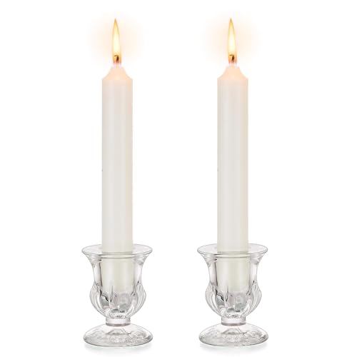 Lista de Portavelas de velas pequeñas , listamos los 10 mejores. 50 Candelabros cónicos para velas: 2 portavelas de vidrio, pequeños portavelas cónicos, de vidrio, más gruesos, transparentes, bodas, cumpleaños, Navidad, eventos, hogar
