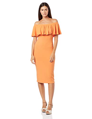 Vestido Midi Canelado