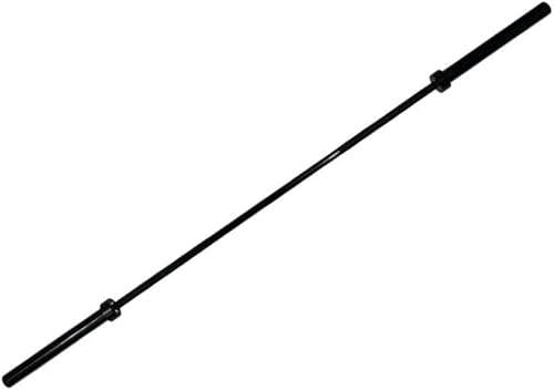 HulkFit Barra olímpica sólida de 2.0in, barra de levantamiento de pesas, capacidad de 700 libras