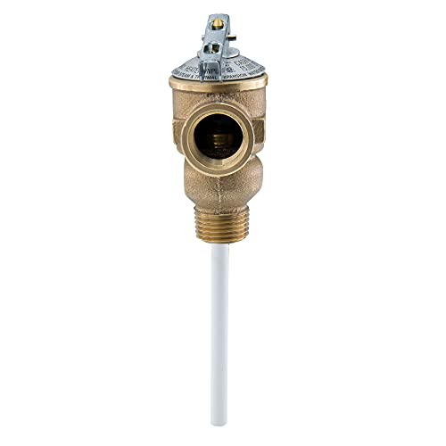 Image of RecPro RV Temperature and Pressure Relief Valve and 1 /2 inch Back Flow Preventer with Check Valve