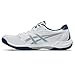 ASICS Men's Gel-Rocket 12 Volleyball Shoes, 11.5, White/MAKO Blue