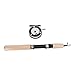 Ice Fishing Rod Reel Combo 75cm Winter Fishing Pole Fiberglass Metal Durable Portable Lightweight for Fathers Sons Husbands Boyfriends Ice Fishing Enthusiasts