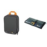 Lowepro LP37185-PWW GearUp Filter Pouch Filtertasche Filterhülle (für 10 Foto / Videofilter bis 100 mm) & GearUp Wrap: Compact Travel Organizer for Phone Cables, Adapters