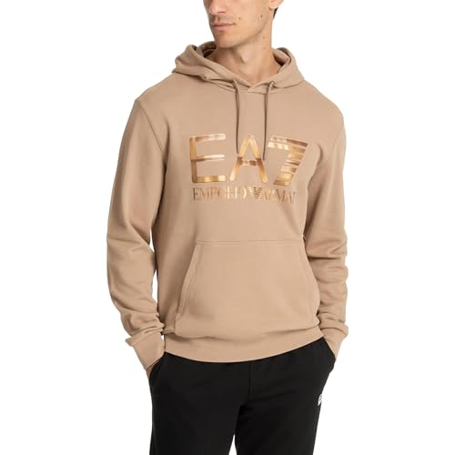 Sweat EA7 6DPM16 PJSHZ Beige en Taille XL pour Homme