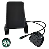 HIGH QUALITY MATERIAL: This electric bike display is made of premium ABS, which is sturdy and wear resistant and has a long service life. WATERPROOF DESIGN: Yolin YL81F electric bike LCD control panel is waterproof, so it is convenient and practical ...