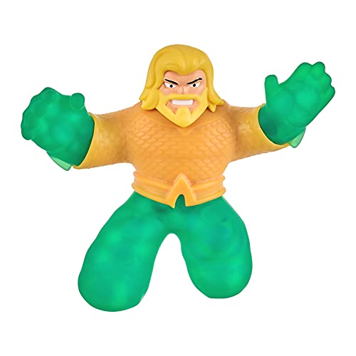 Heroes of Goo Jit Zu Dc Hero Pack - Super Goopy Aquaman 4.5-Inch Tall Action Figure, Perfect Christmas / Birthday Present For 4 To 8 Year Olds, Squishy,...