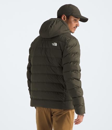 Image of THE NORTH FACE Men's Aconcagua 3 Hooded Jacket | Insulated, Wind & Water Resistant, Attached 3 Piece Hood With Cinch Cord