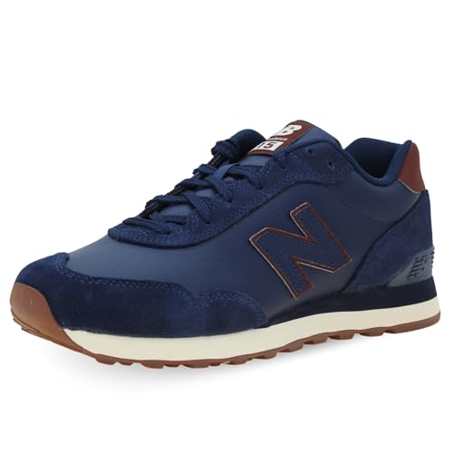 New Balance Men's 515 V3 Sneaker, Grey/Navy, 9