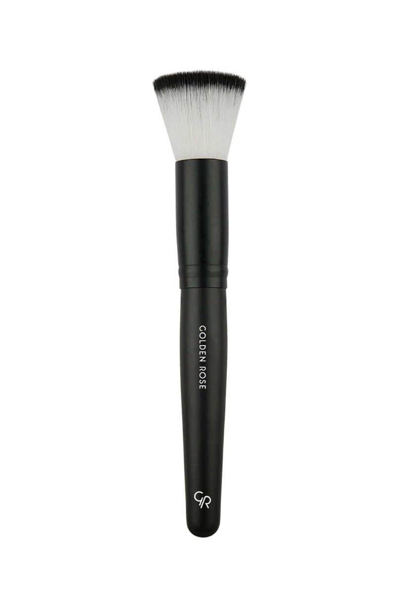 Golden Rose Round Face Brush (Yirenxiu) - Makyaj Fırçası